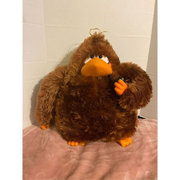 Vintage ‘81 Large 18” Worry Bird with smoke pipe Plush Angry Birds Stuffed anima - Picture 2 of 14